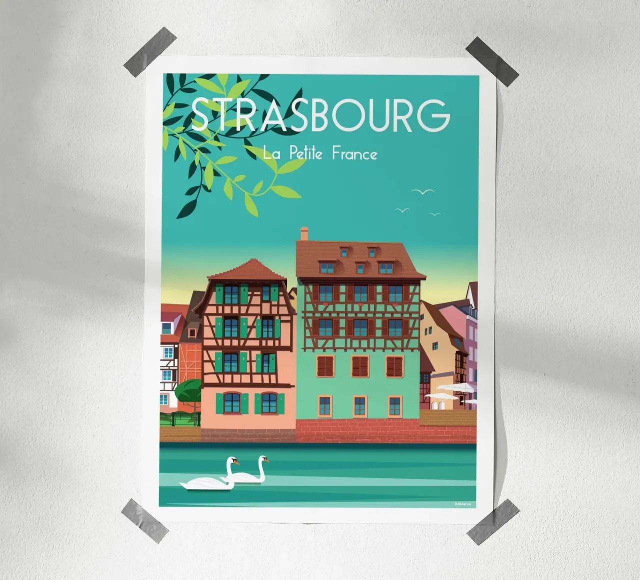 STRASBURGO poster da Raphaël Delerue