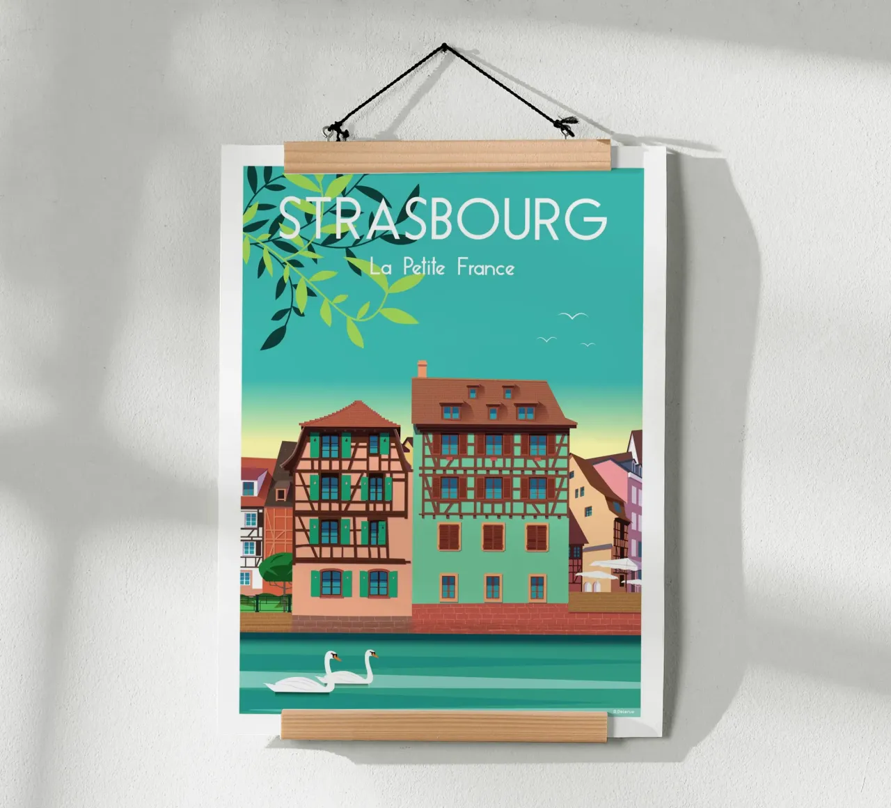 STRASBURGO carta hahnemühle da Raphaël Delerue