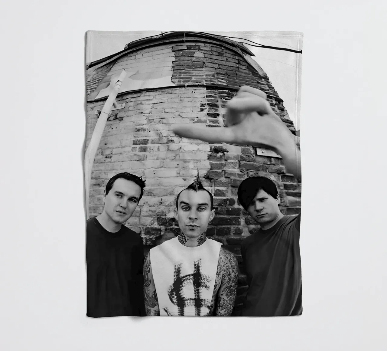 Blink 182 coperta in pile da Musadad Shop