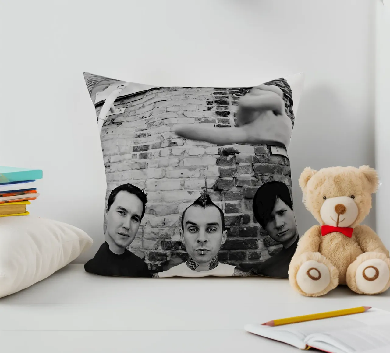 Blink 182 cuscino da Musadad Shop