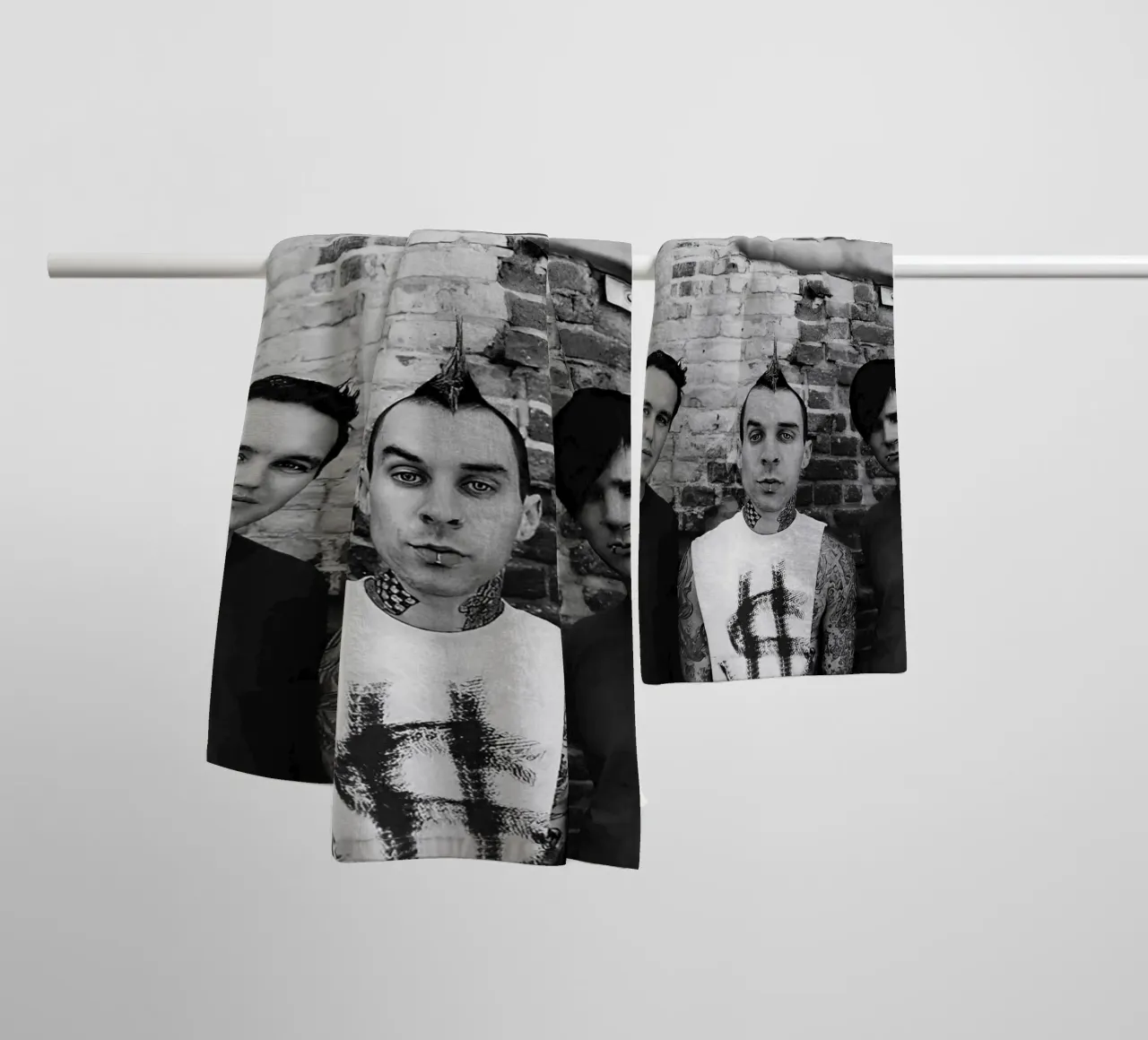 Blink 182 asciugamano da bagno da Musadad Shop