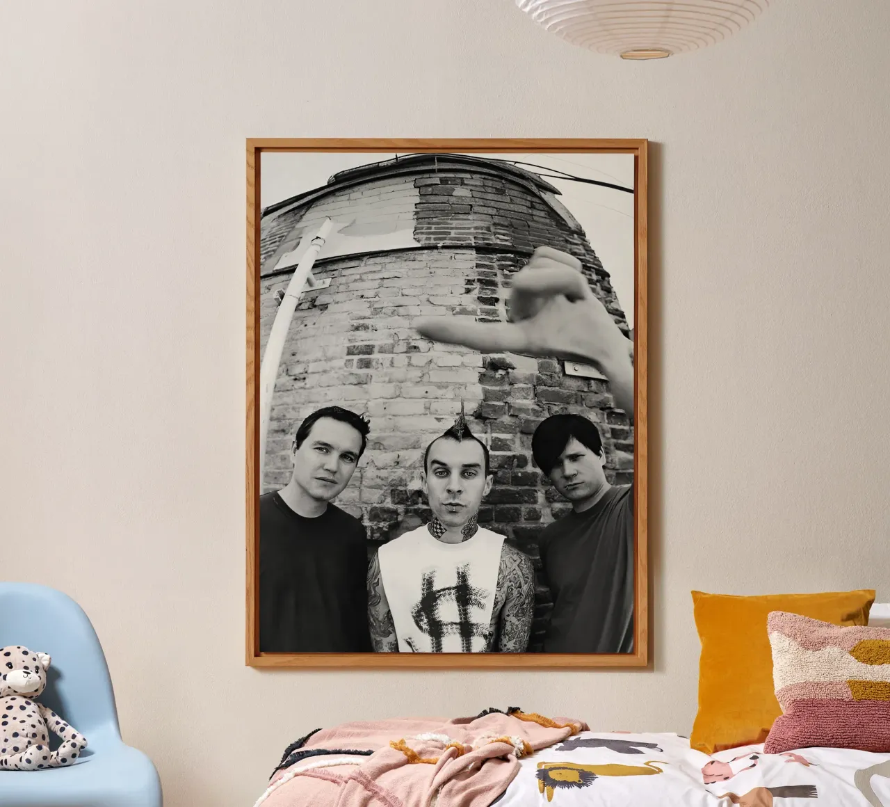 Blink 182 alluminio dibond da Musadad Shop