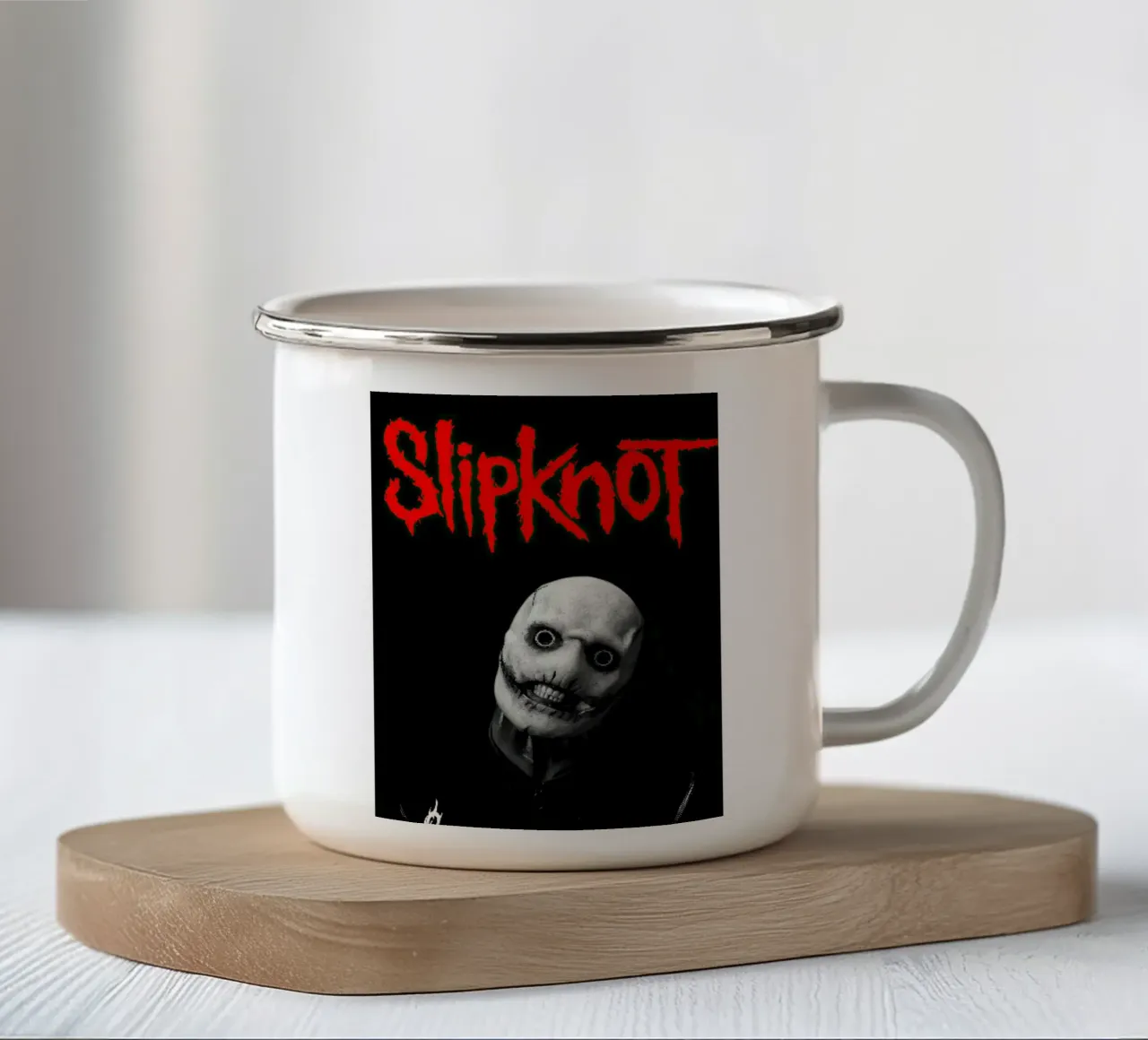 Slipknot tazza in smalto da Musadad Shop