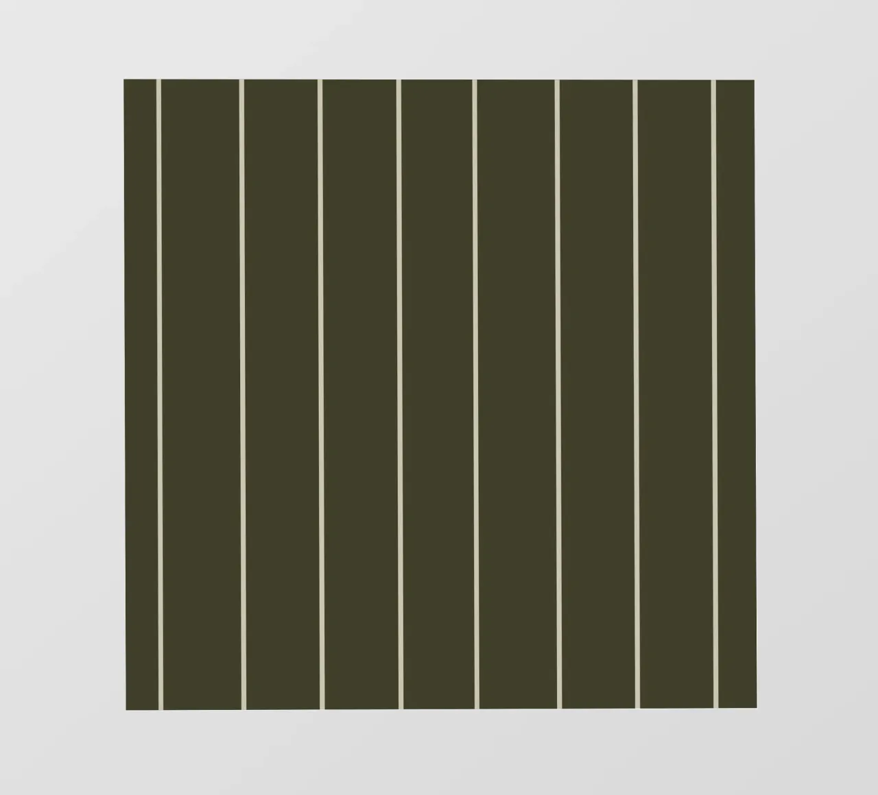 Dark olive green with skipping stone lines telo in pvc da TijanaArtStudio88