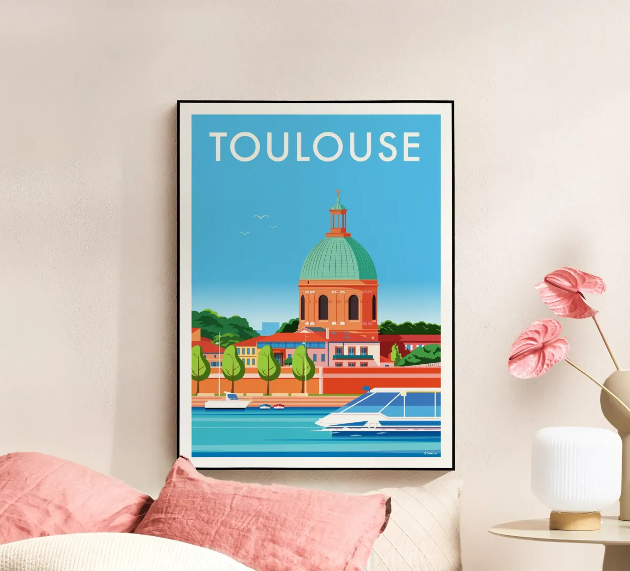 TOULOUSE plexiglass da Raphaël Delerue