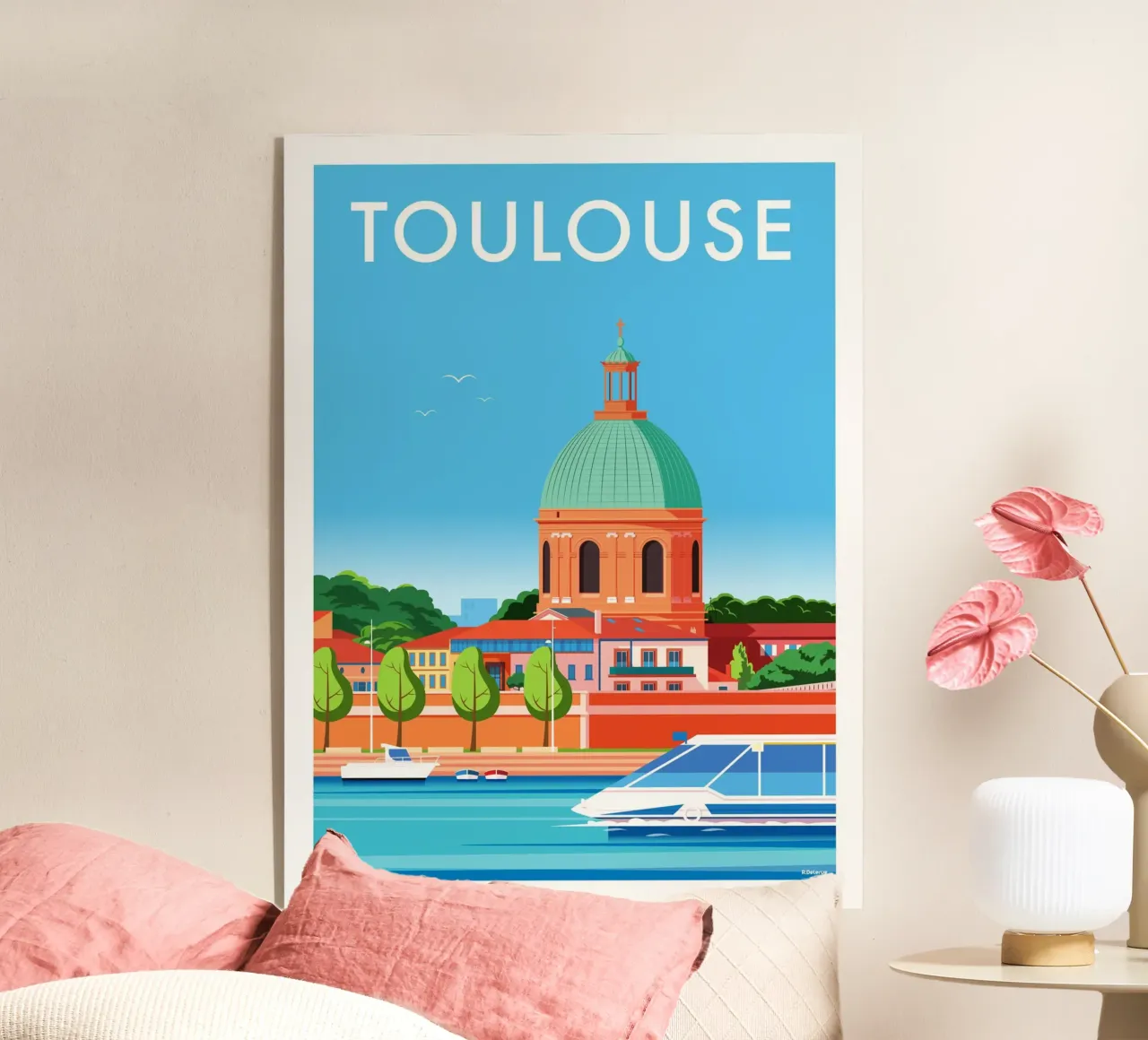 TOULOUSE plexiglass da Raphaël Delerue