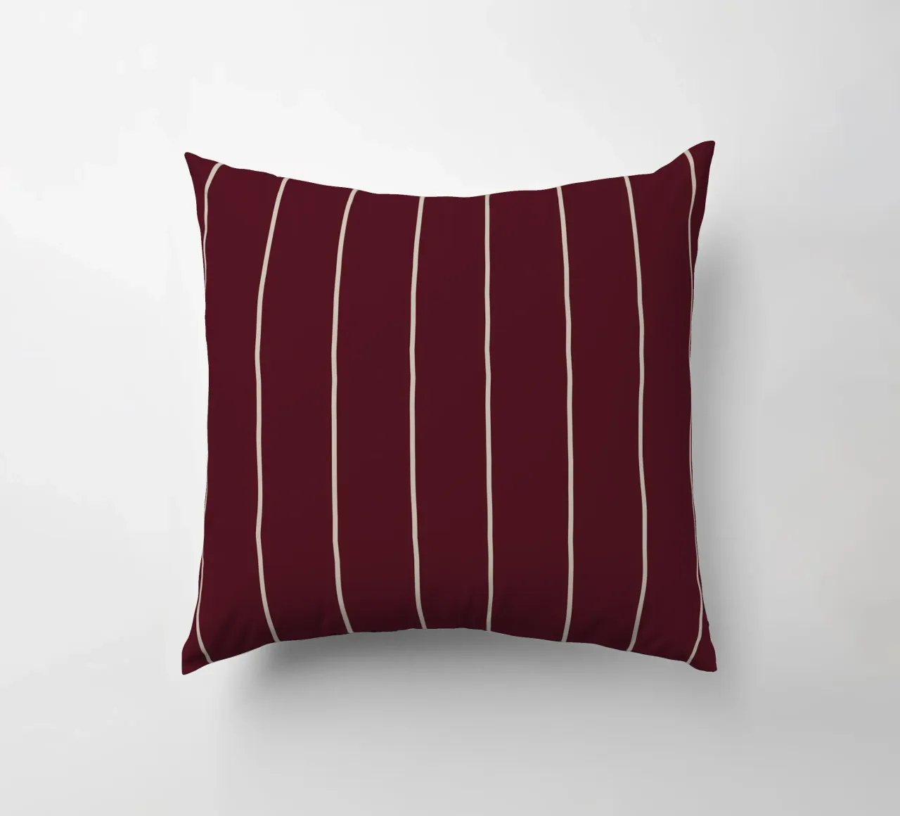 Ancient burgundy with skipping stone lines cuscino da TijanaArtStudio88