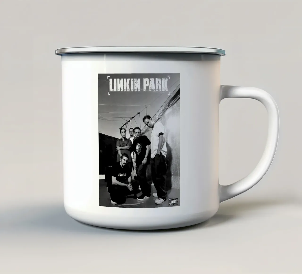 Linkin Park tazza in smalto da Musadad Shop