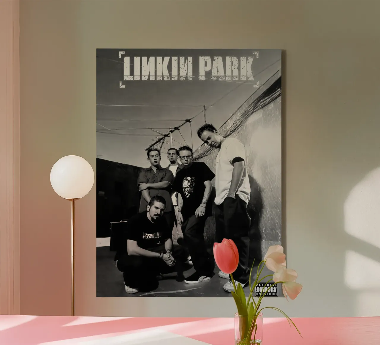 Linkin Park tela con Cornice a cassetta da Musadad Shop