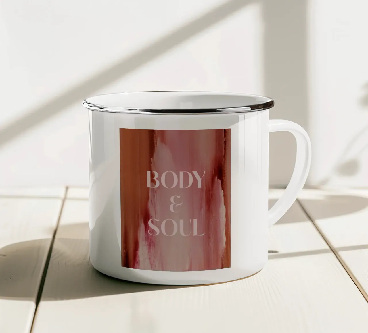Soft Poems No 14 tazza in smalto da treechild