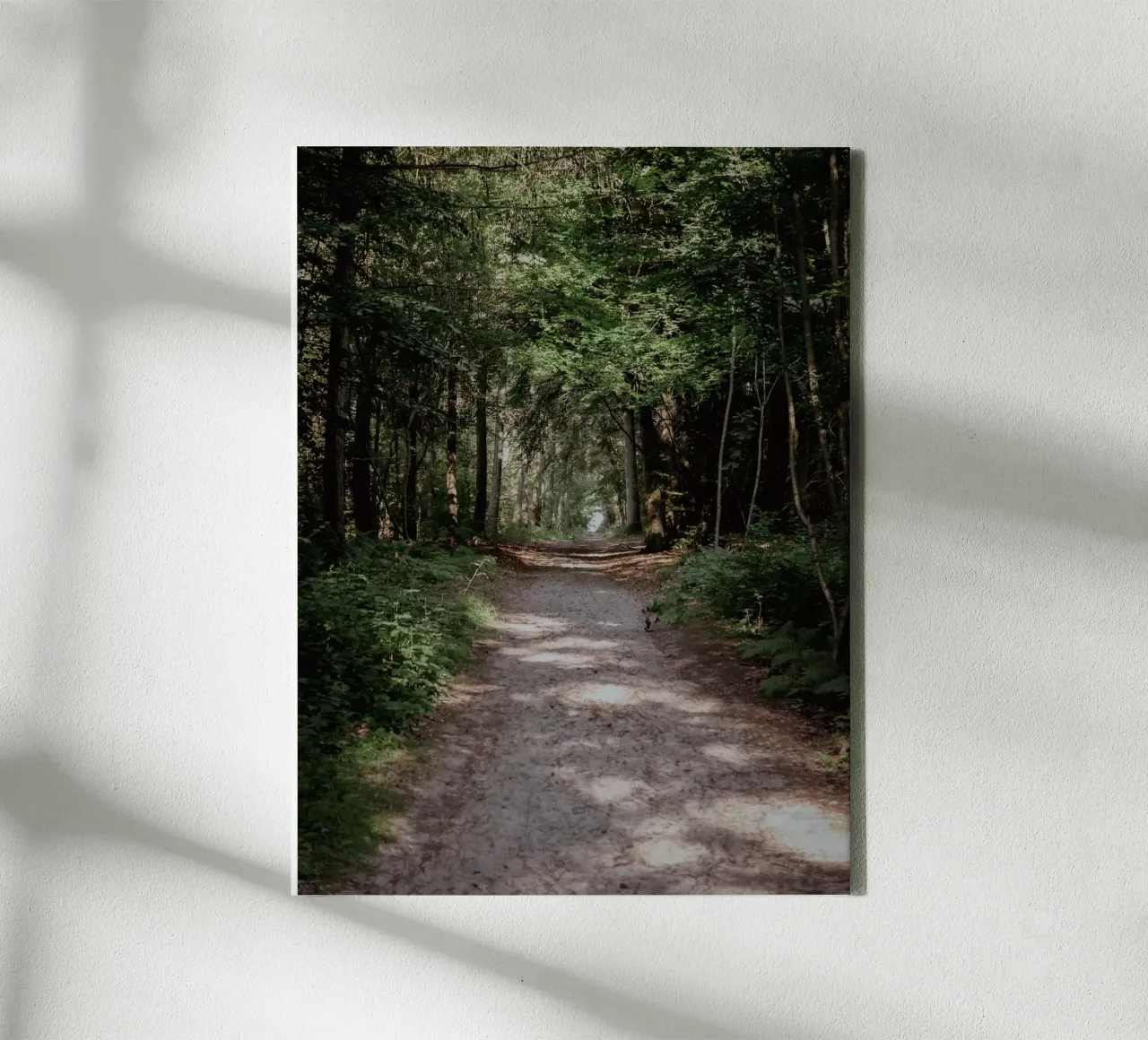 The journey is the destination canvas with Floater frame by Janine Sommer Fotografie