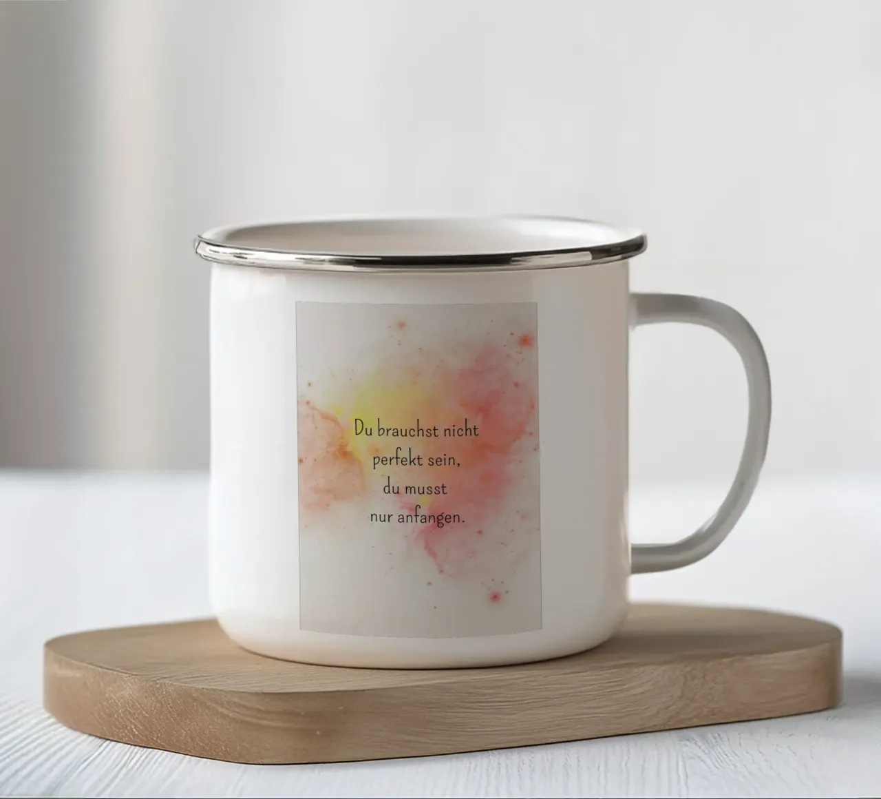 Anfangen tazza in smalto da AESTHETIC VIBES by Isabel