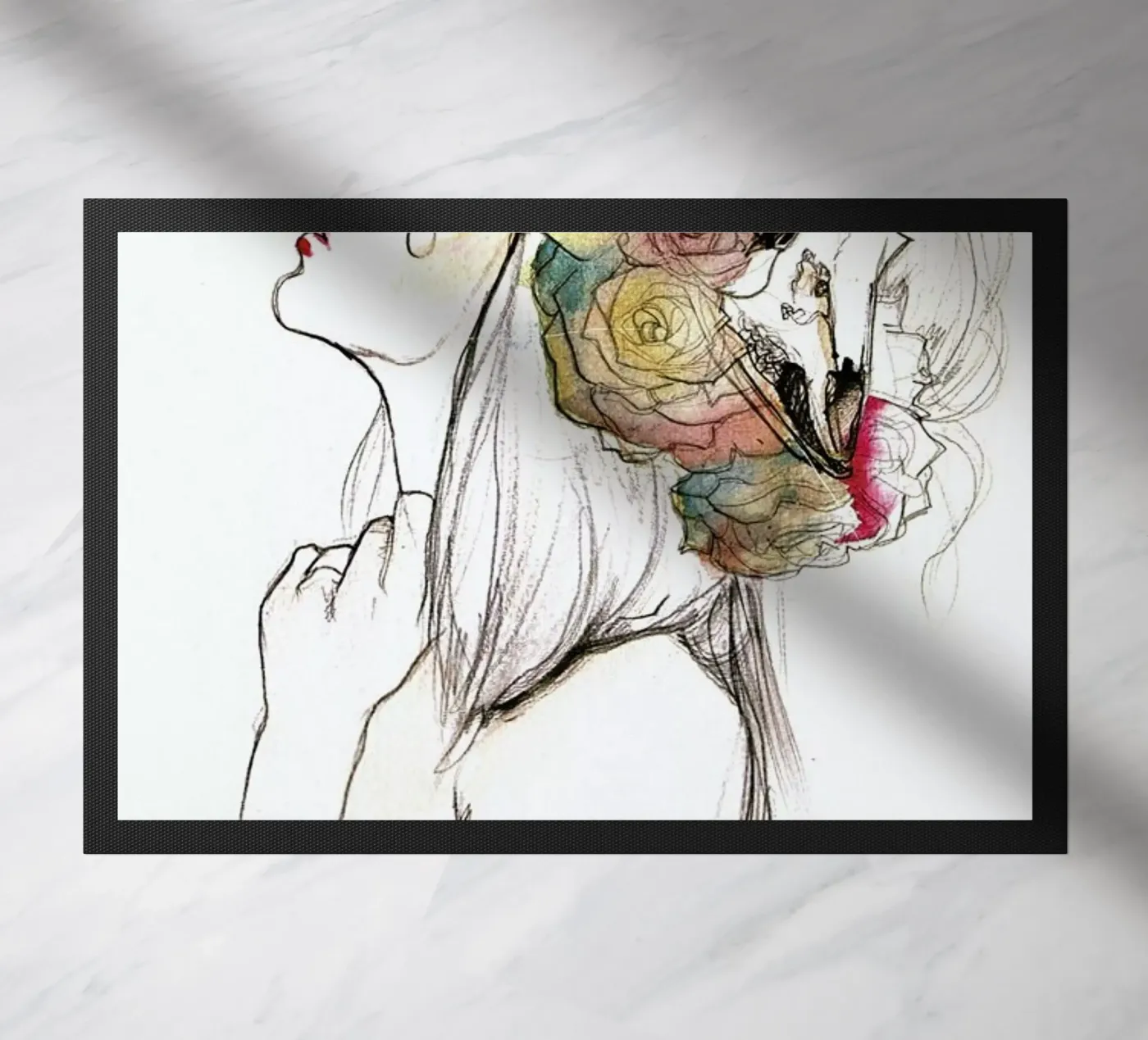 Flowered zerbino da Ina Stanimirova