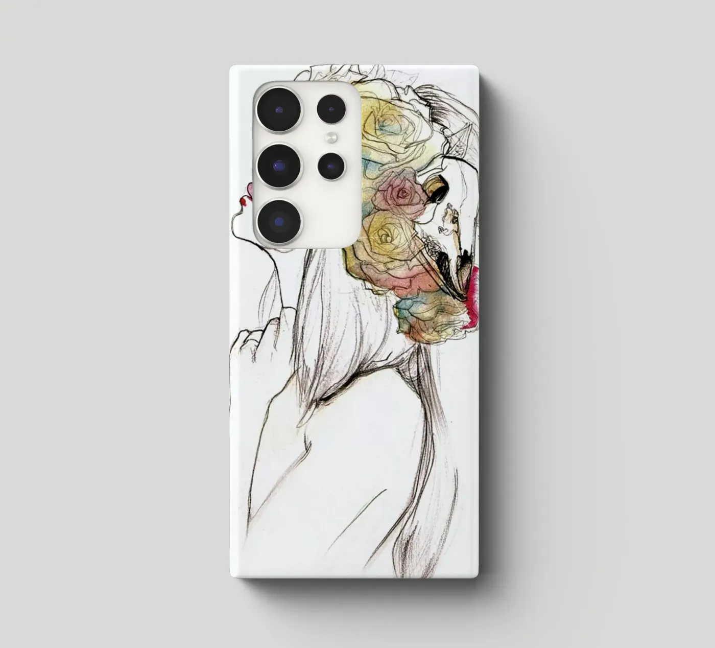 Flowered cover samsung da Ina Stanimirova