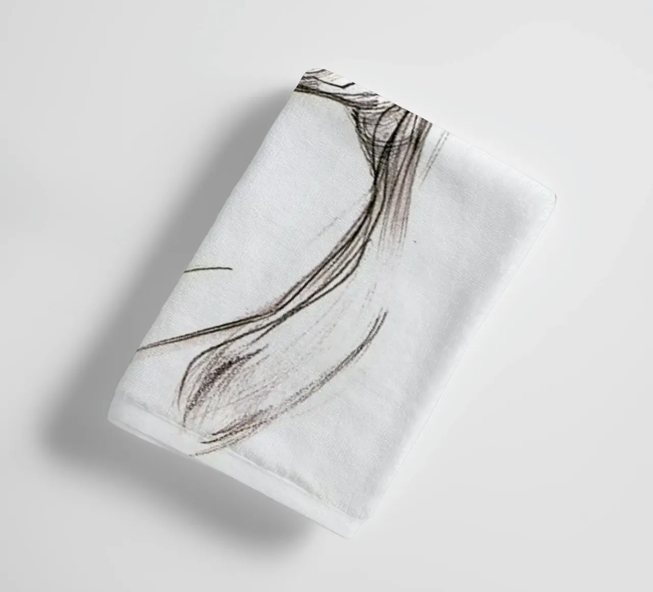 Flowered Handtuch von Ina Stanimirova