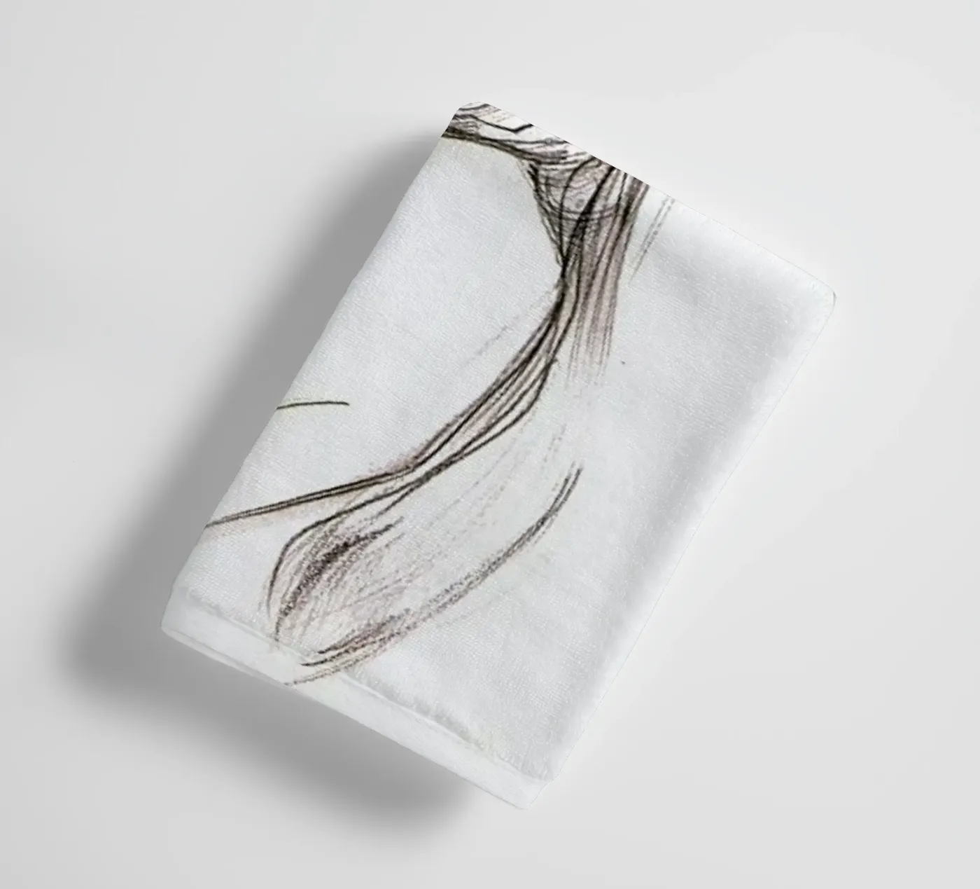 Flowered Handtuch von Ina Stanimirova