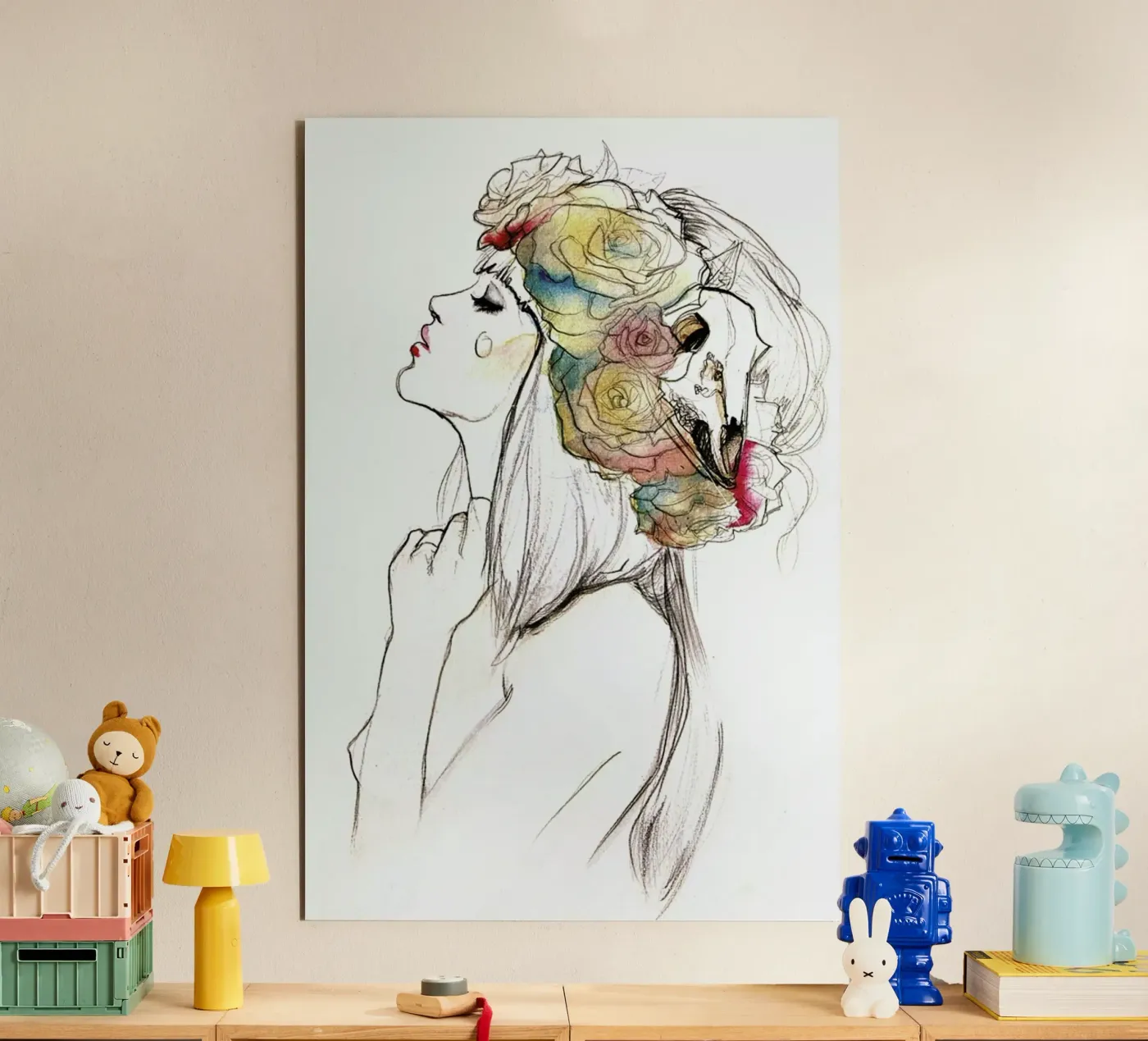 Flowered Forex-Platte von Ina Stanimirova