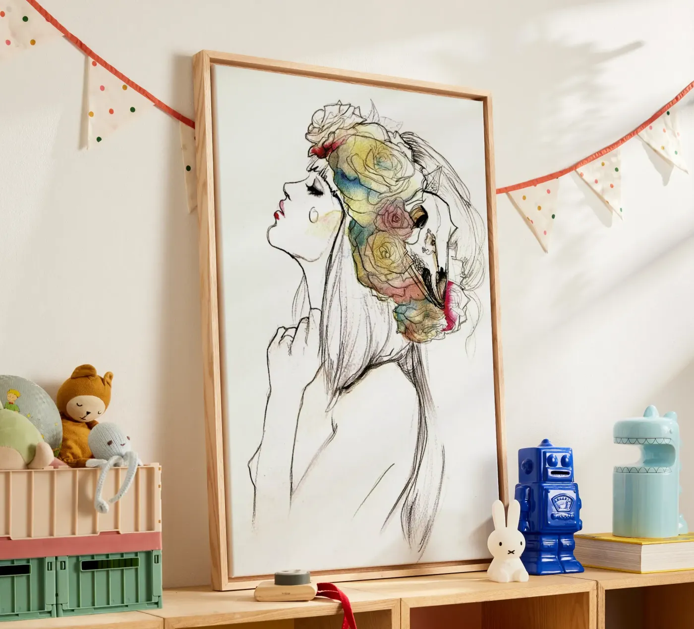 Flowered toile de Ina Stanimirova