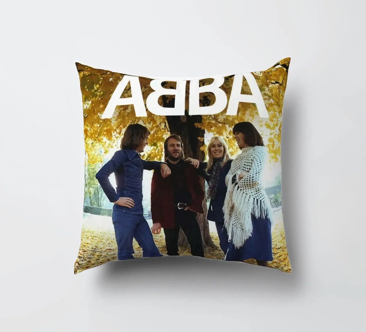 Poster classico degli Abba cuscino da MULTIMEDIA ARTWORK