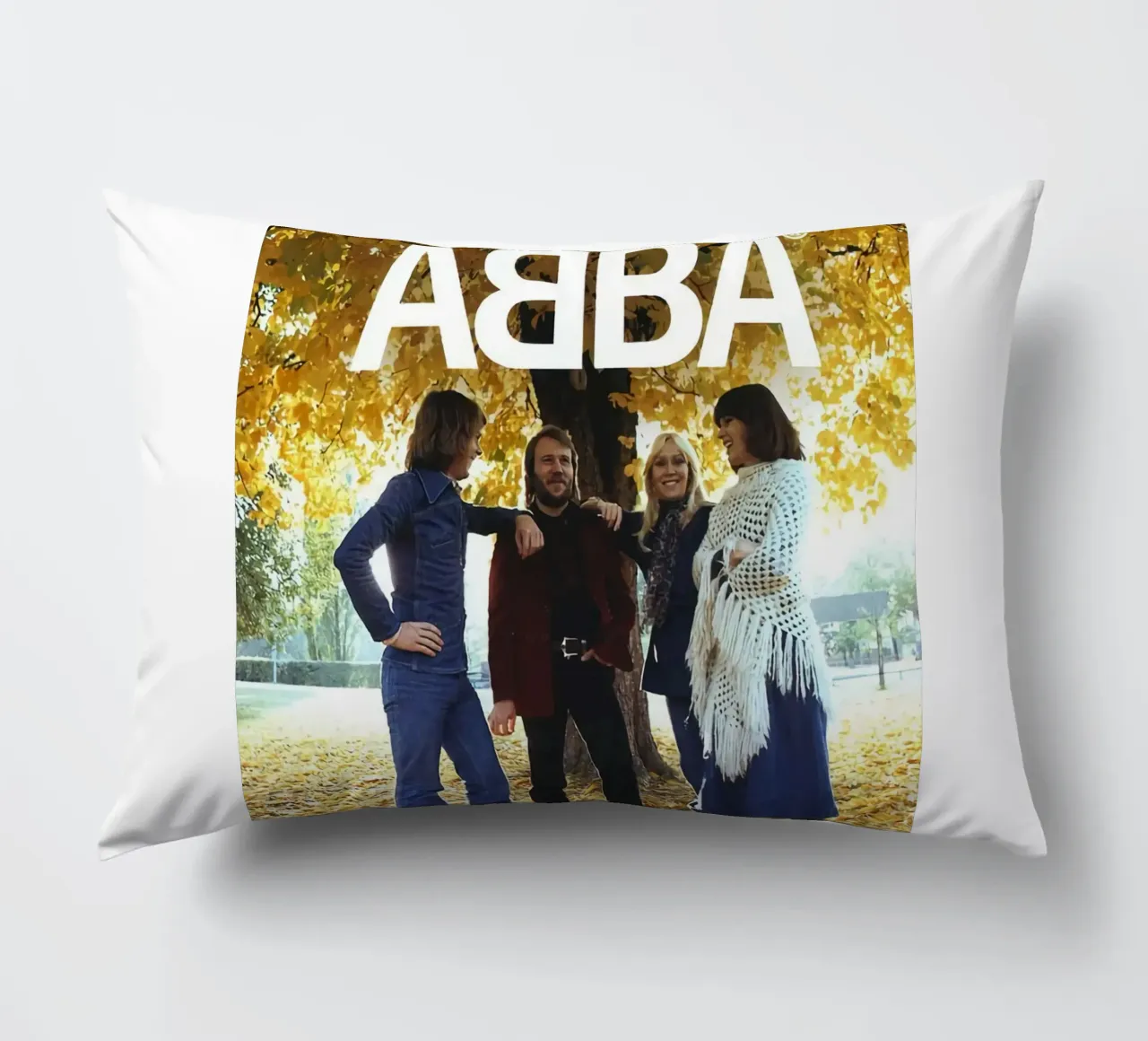 Poster classico degli Abba cuscino da MULTIMEDIA ARTWORK