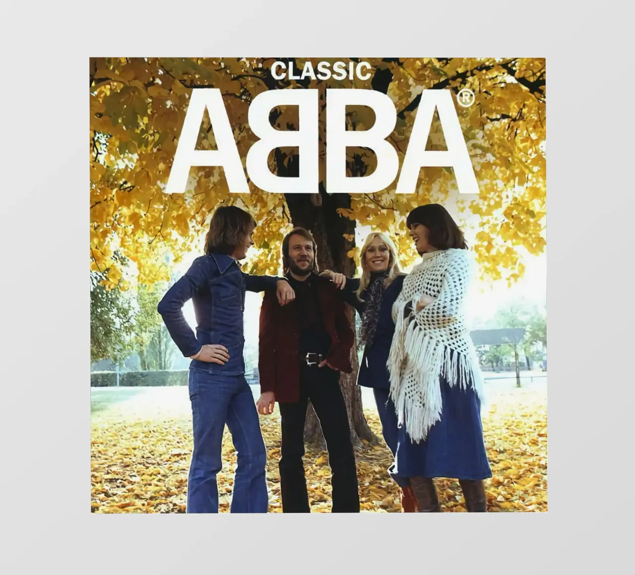 Poster classico degli Abba pellicola backlit da MULTIMEDIA ARTWORK