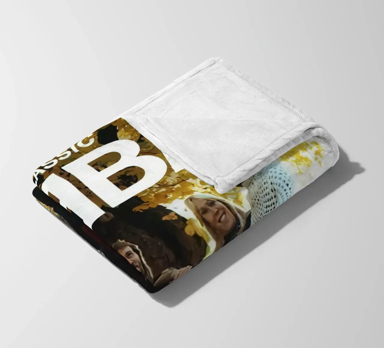 Poster classico degli Abba coperta in pile da MULTIMEDIA ARTWORK