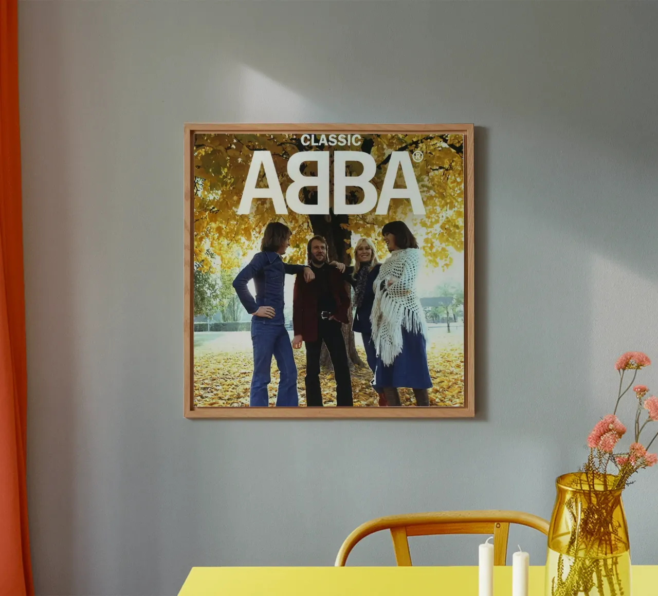 Poster classico degli Abba alluminio dibond da MULTIMEDIA ARTWORK