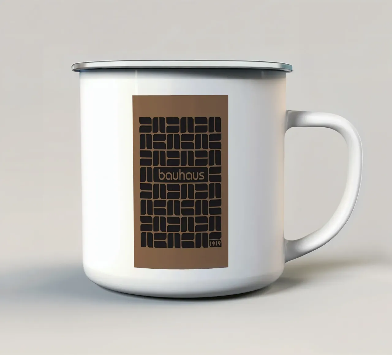 Bauhaus 1919 tazza in smalto da Narciso