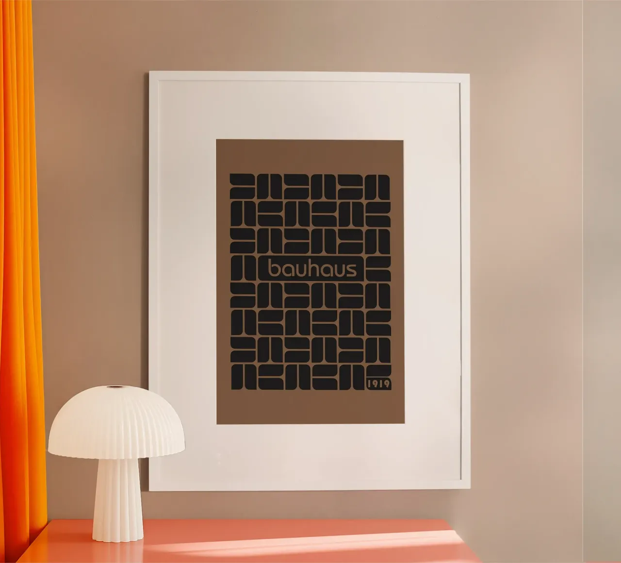 Bauhaus 1919 poster da Narciso