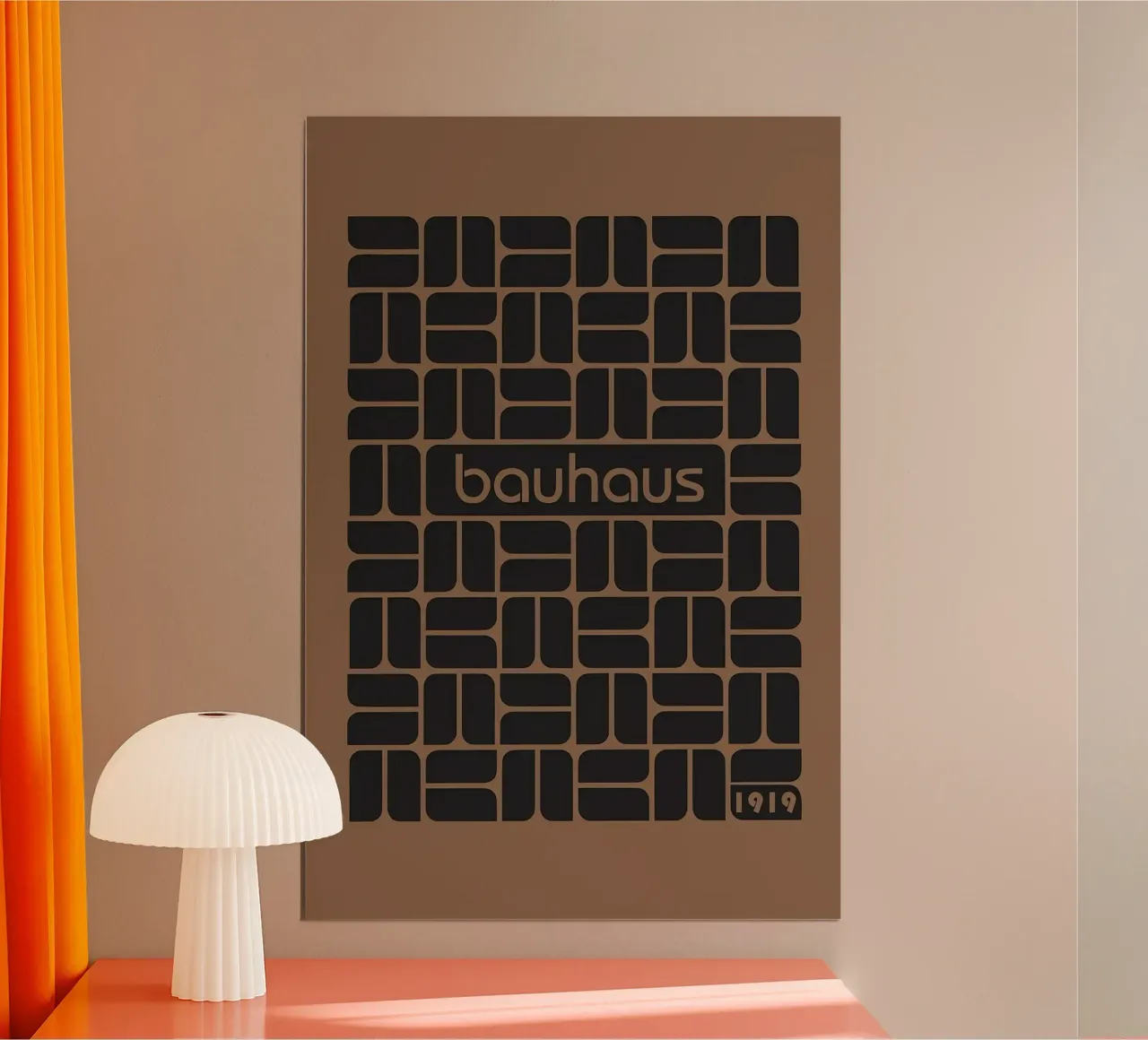 Bauhaus 1919 poster da Narciso