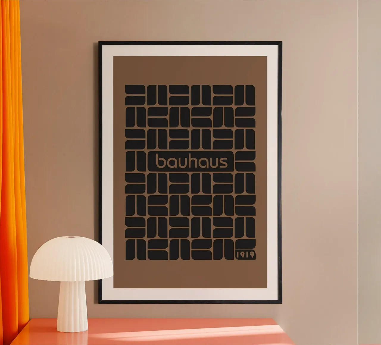 Bauhaus 1919 poster da Narciso