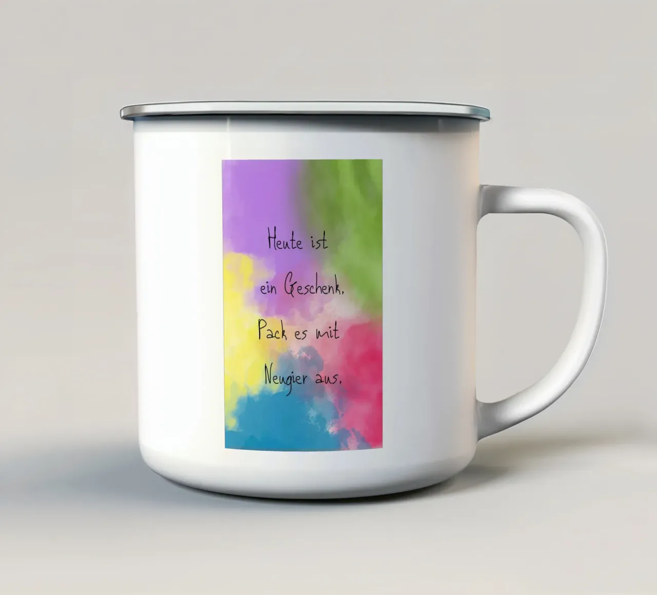 Ein Geschenk tazza in smalto da AESTHETIC VIBES by Isabel