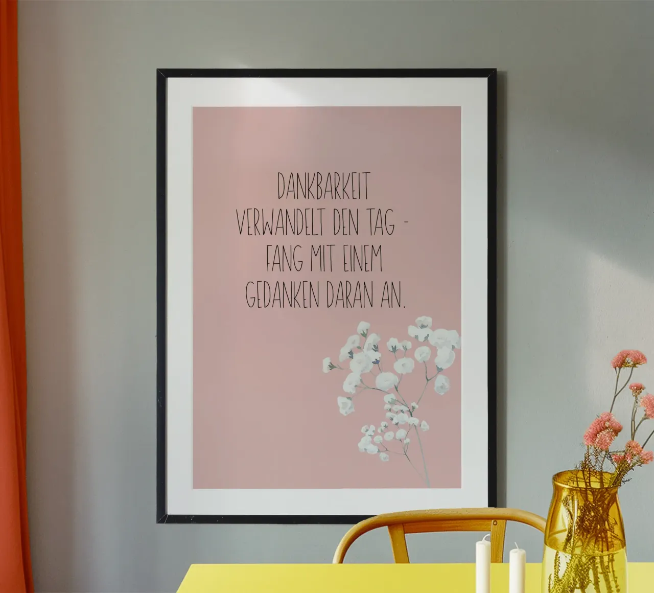 Dankbarkeit poster da AESTHETIC VIBES by Isabel