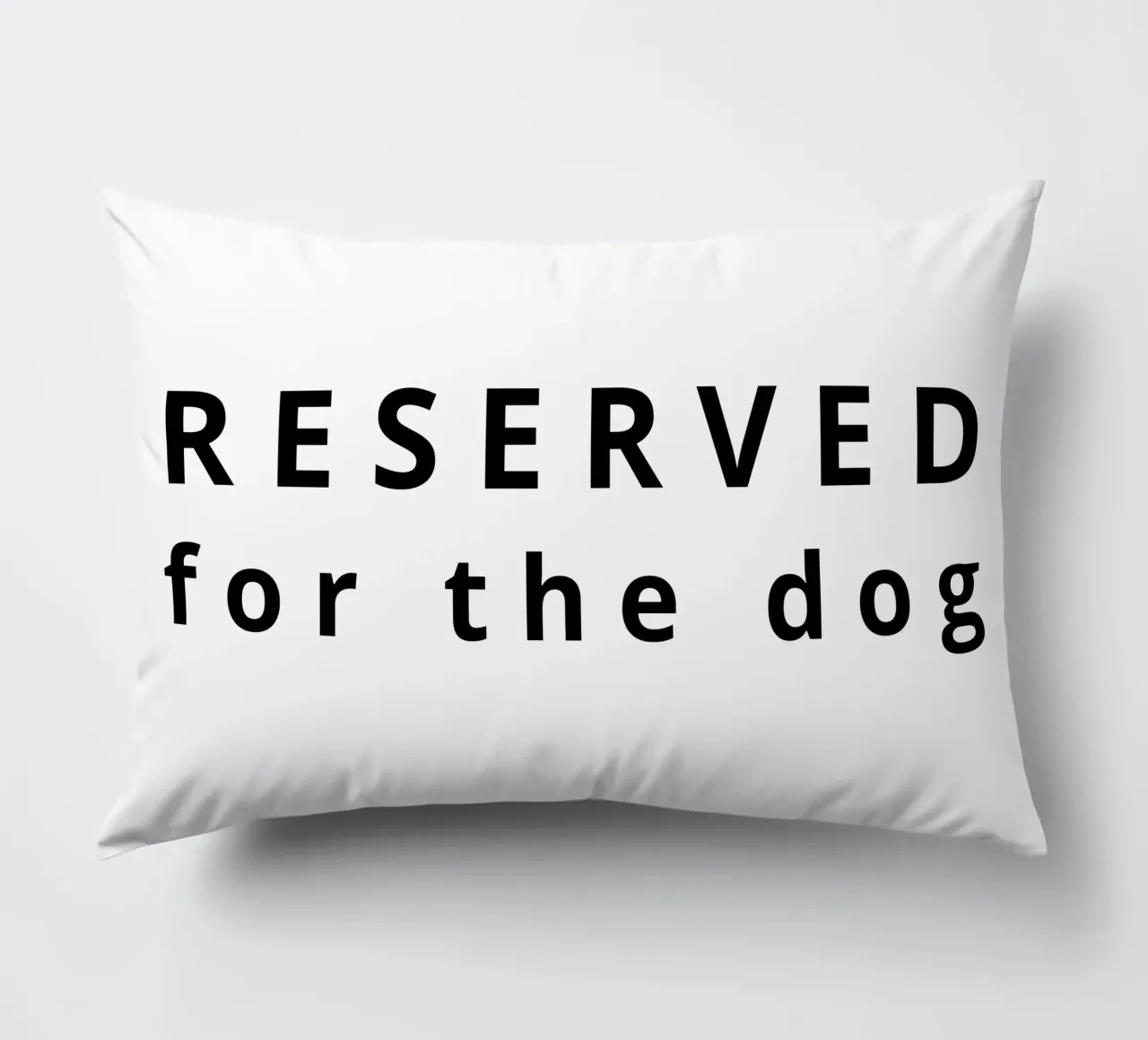 Reserved for the dog cuscino da Form&Font