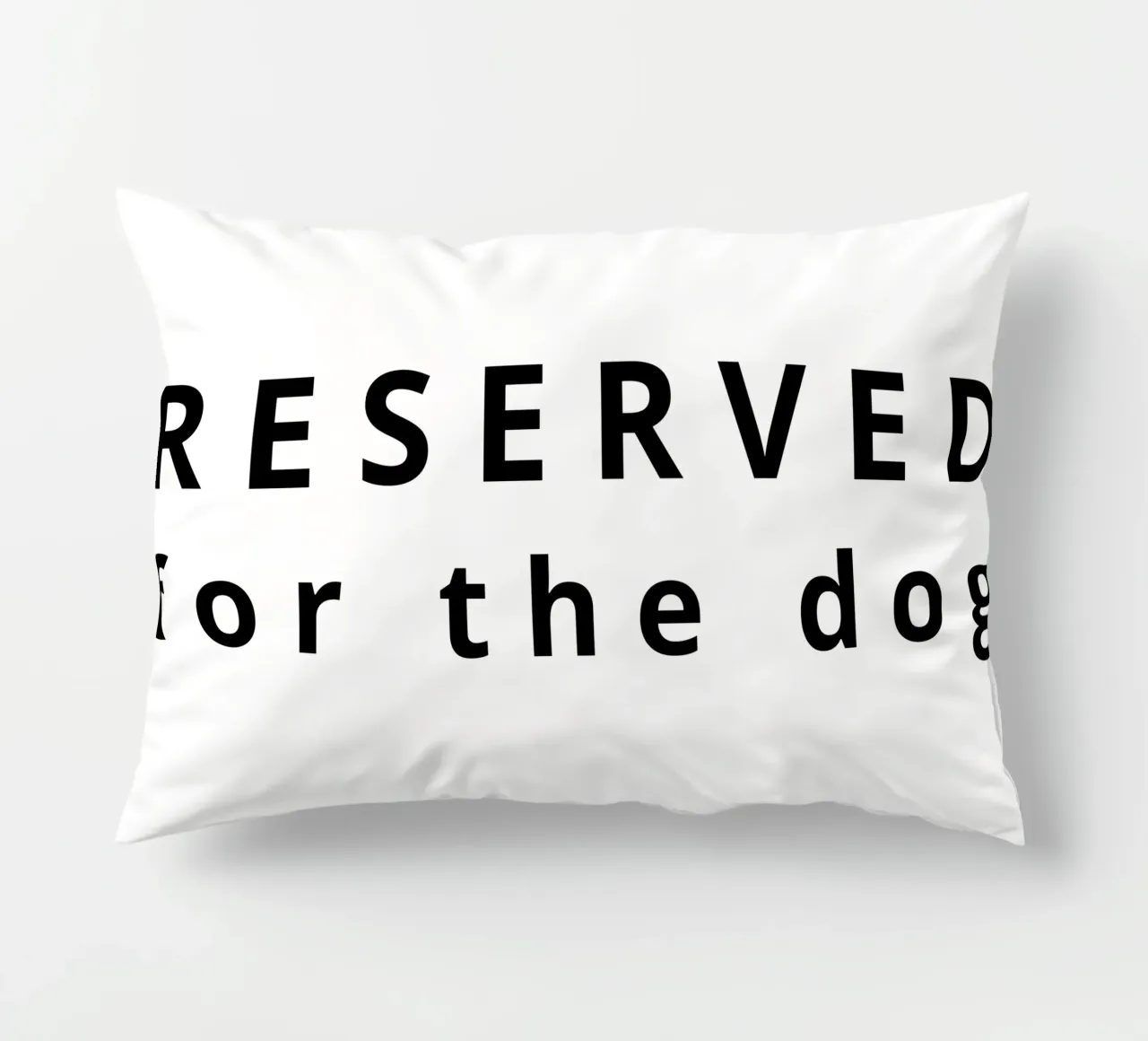 Reserved for the dog cuscino da Form&Font