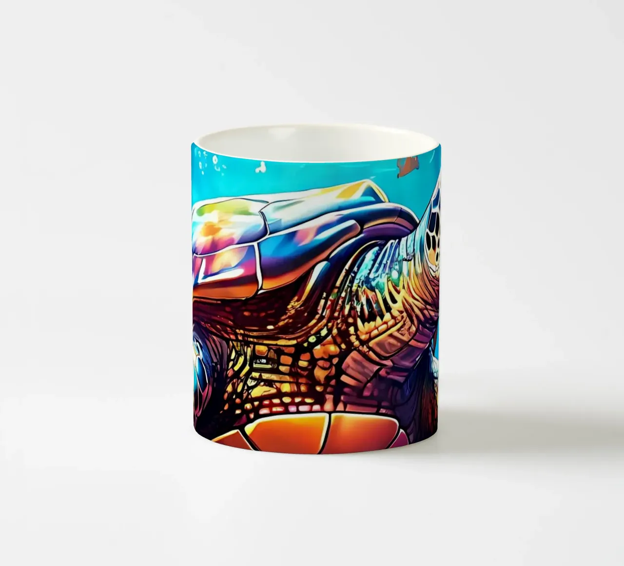 Stile_tartaruga_J_2 tazza in ceramica da Tierisch bunt by LK