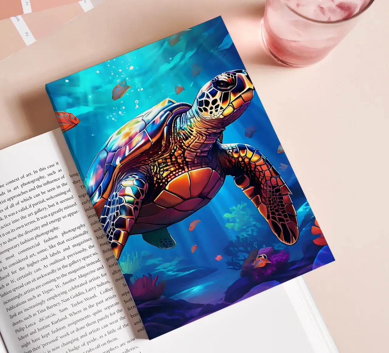 Turtle_style_J_2 notebook by Tierisch bunt by LK