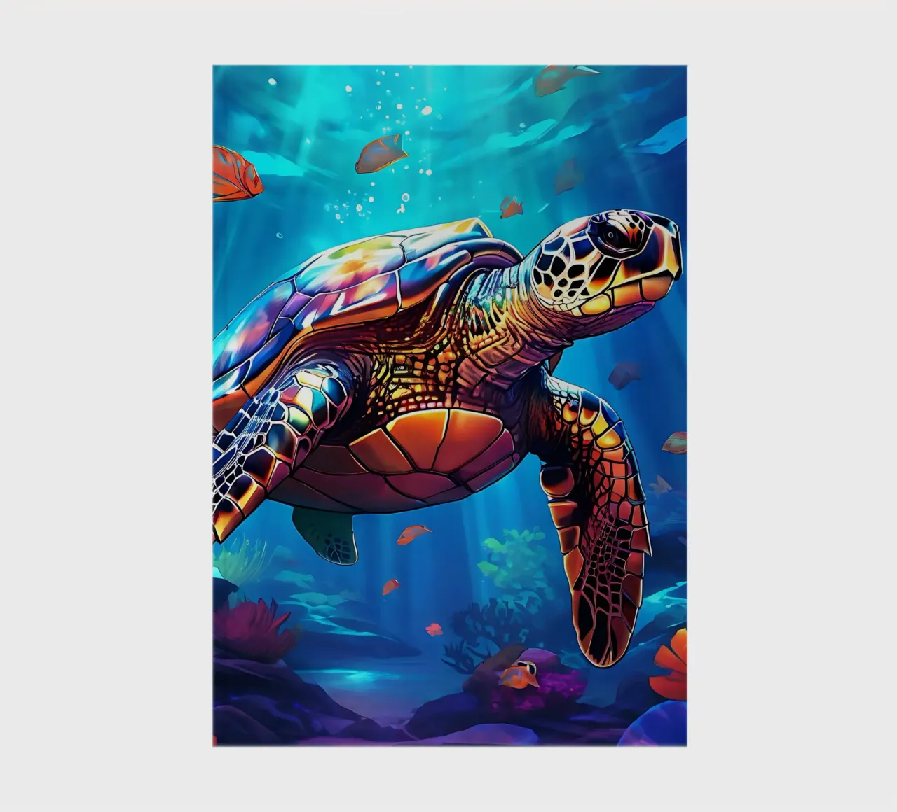 Turtle_style_J_2 notebook by Tierisch bunt by LK