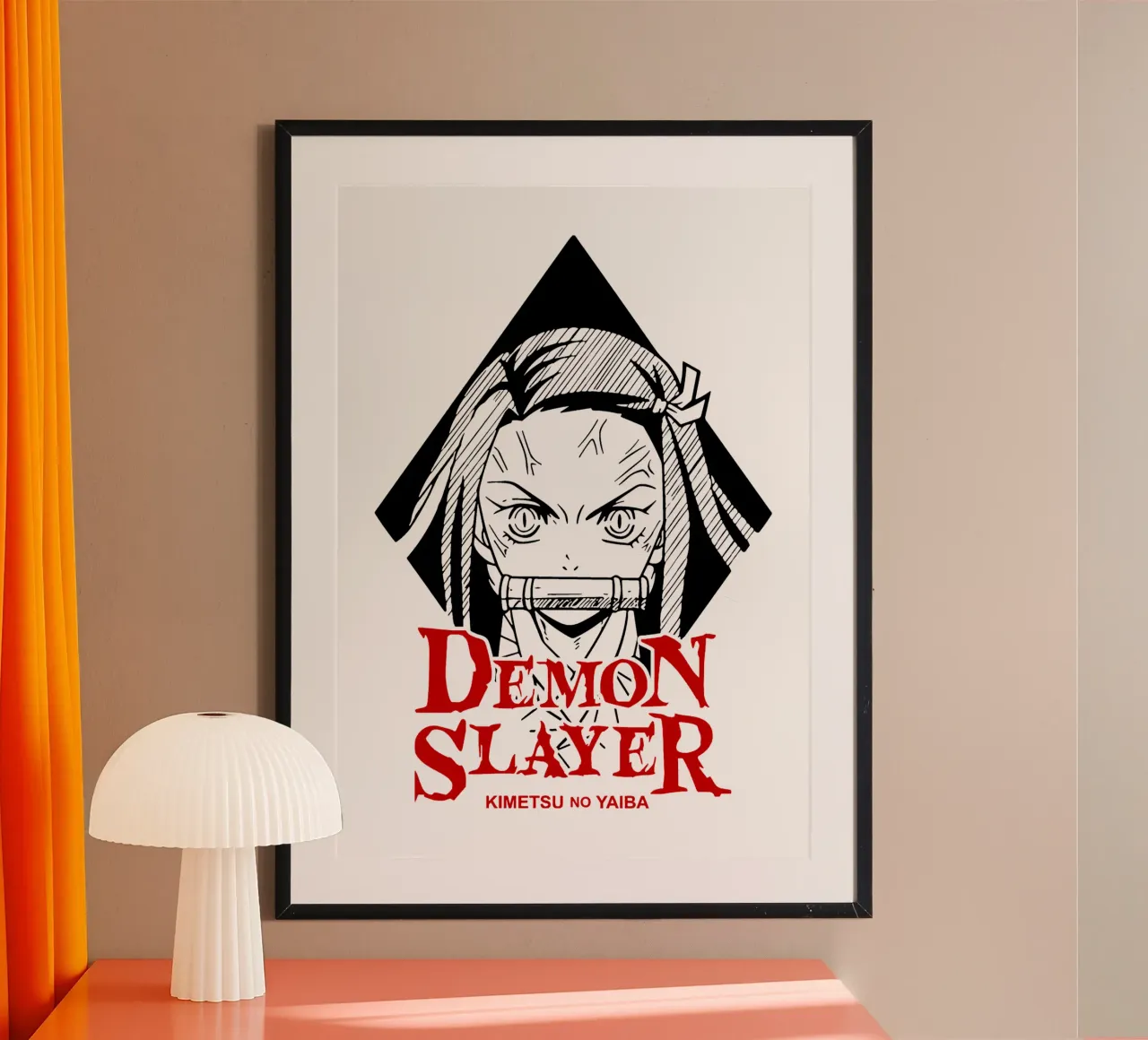 Nezuko Kimetsu No Yaiba poster da https://www.juniqe.com/uk/shop/Henndraws