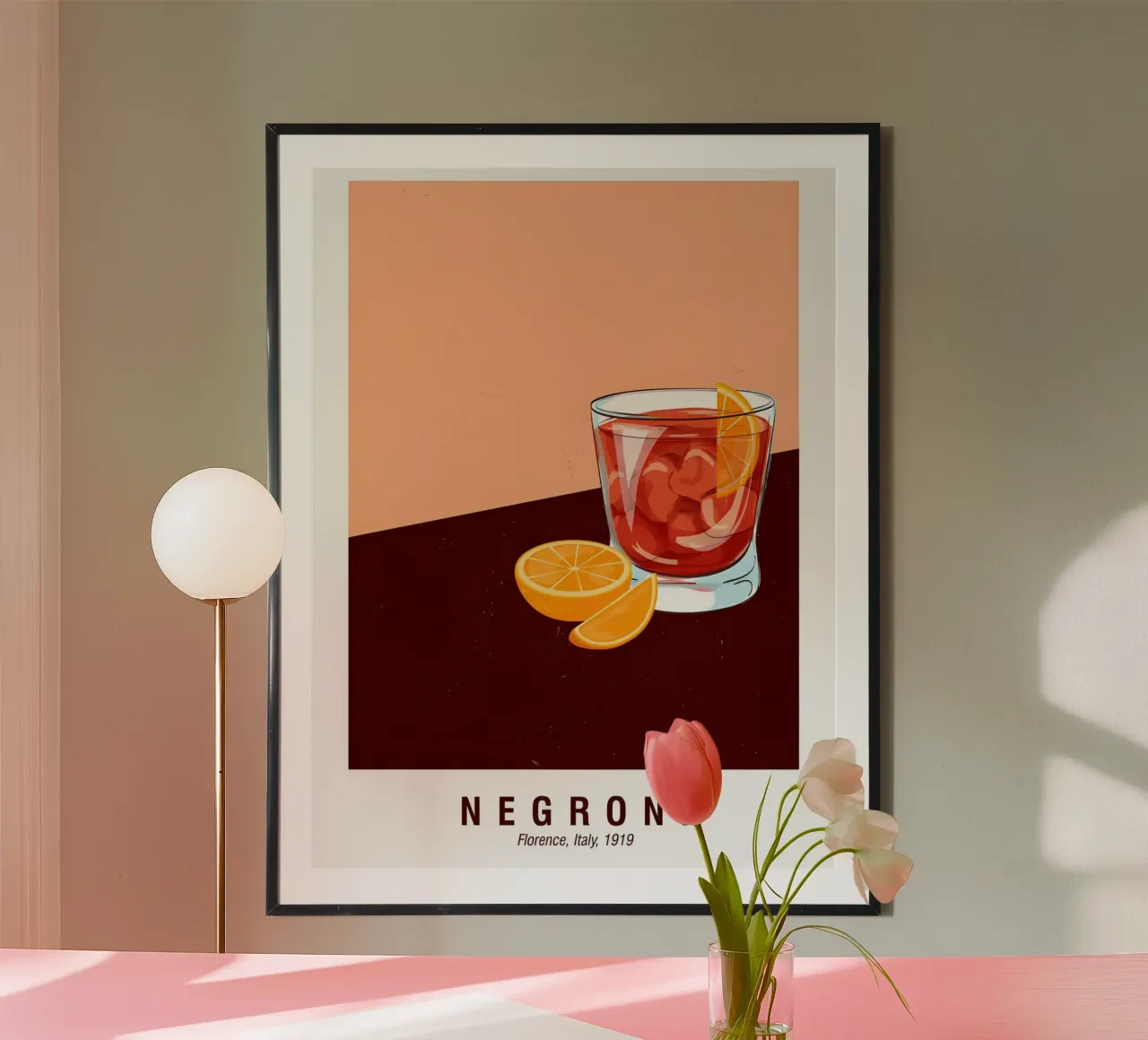 Negroni Firenze Italia 1919 poster da janetlynn