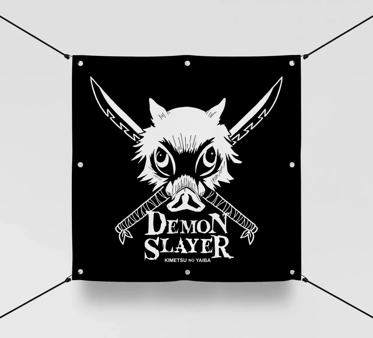 Logomasker Demendoder pvc-zeil van https://www.juniqe.com/uk/shop/Henndraws