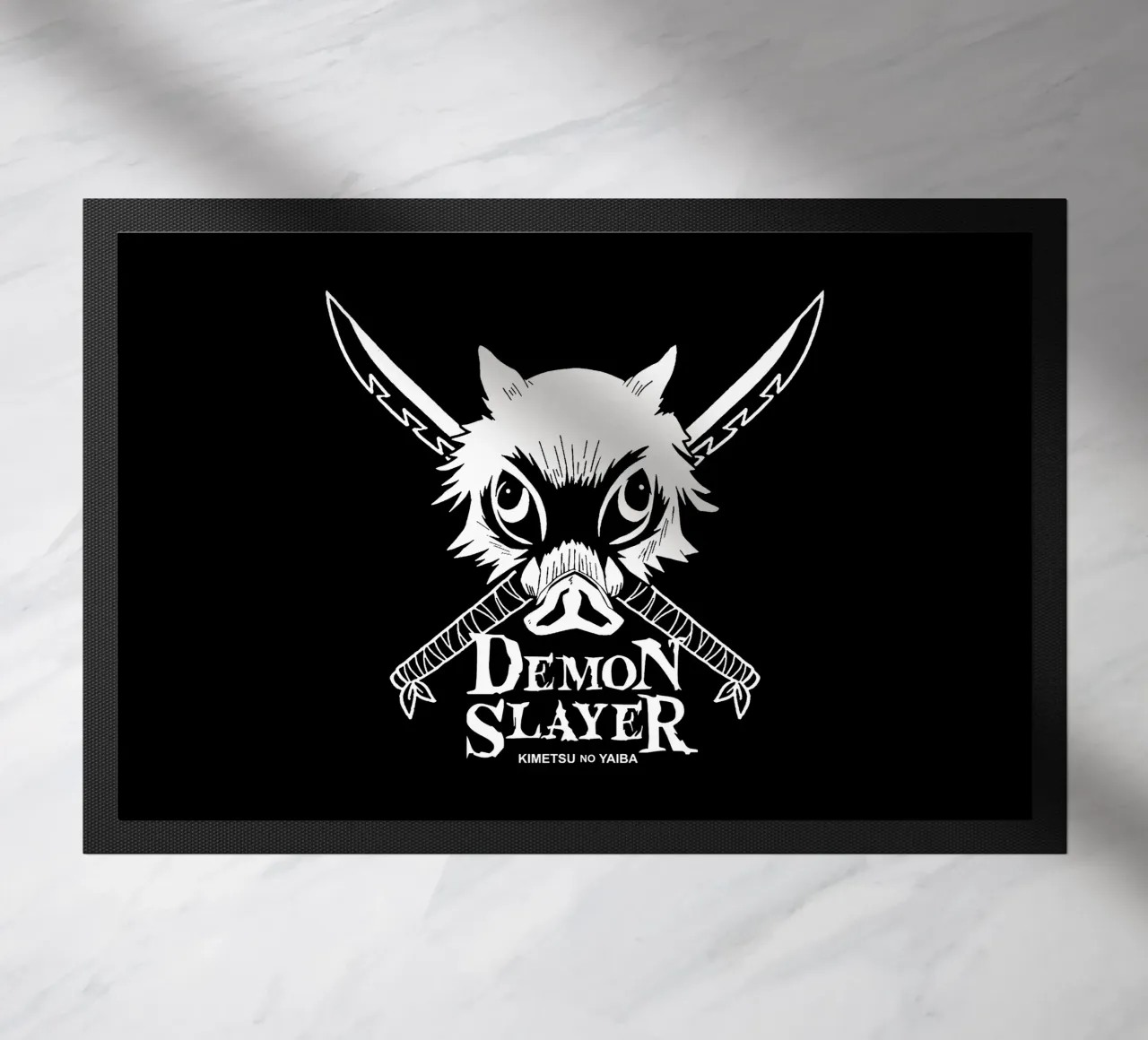 Logomasker Demendoder deurmat van https://www.juniqe.com/uk/shop/Henndraws