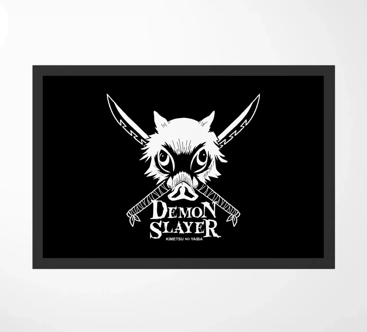 Logomasker Demendoder deurmat van https://www.juniqe.com/uk/shop/Henndraws