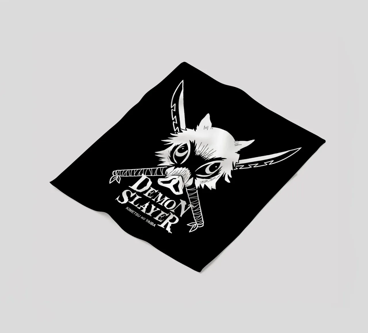 Logomasker Demendoder fleecedeken van https://www.juniqe.com/uk/shop/Henndraws