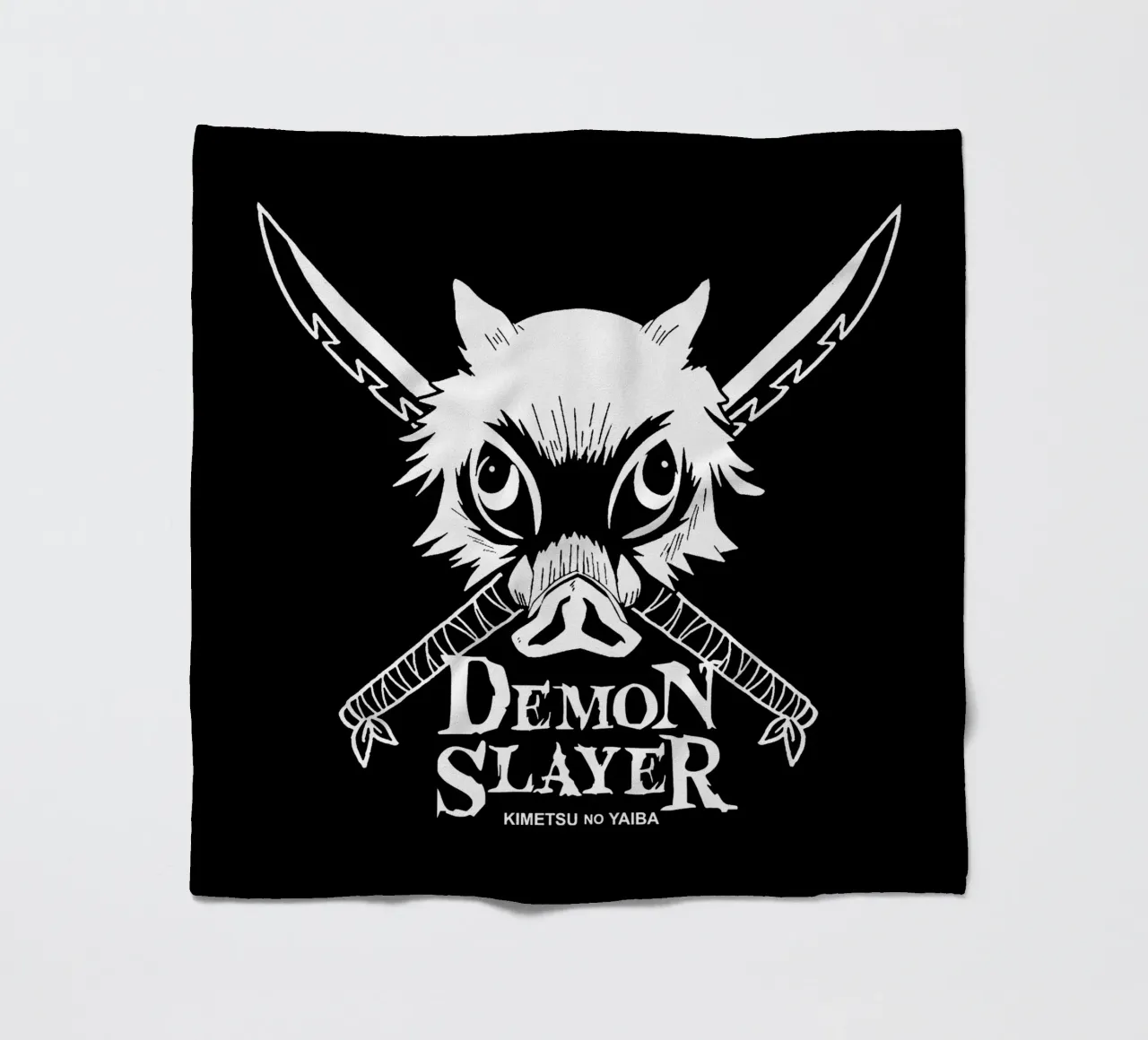 Logomasker Demendoder fleecedeken van https://www.juniqe.com/uk/shop/Henndraws