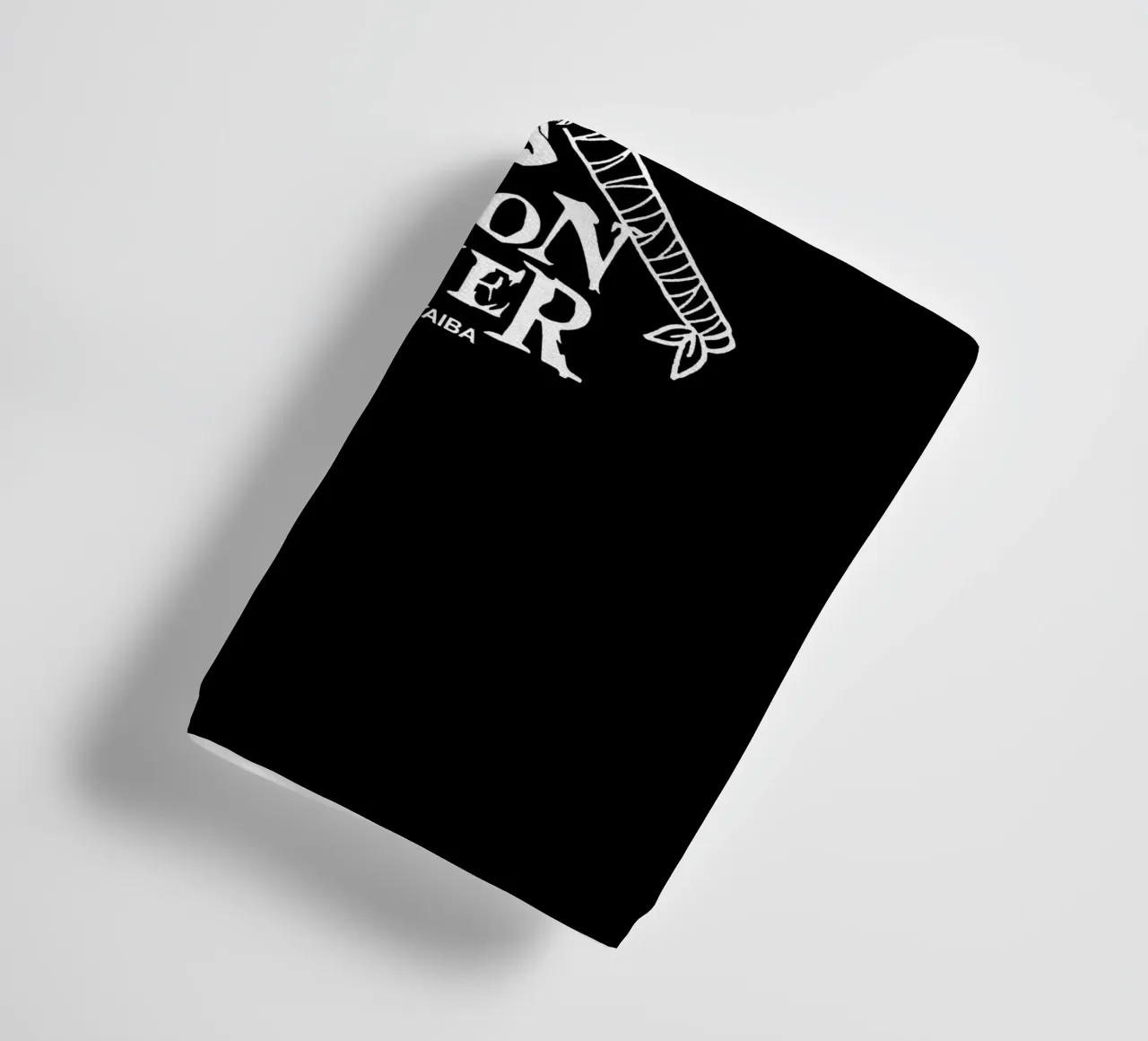 Logomasker Demendoder badhanddoek van https://www.juniqe.com/uk/shop/Henndraws