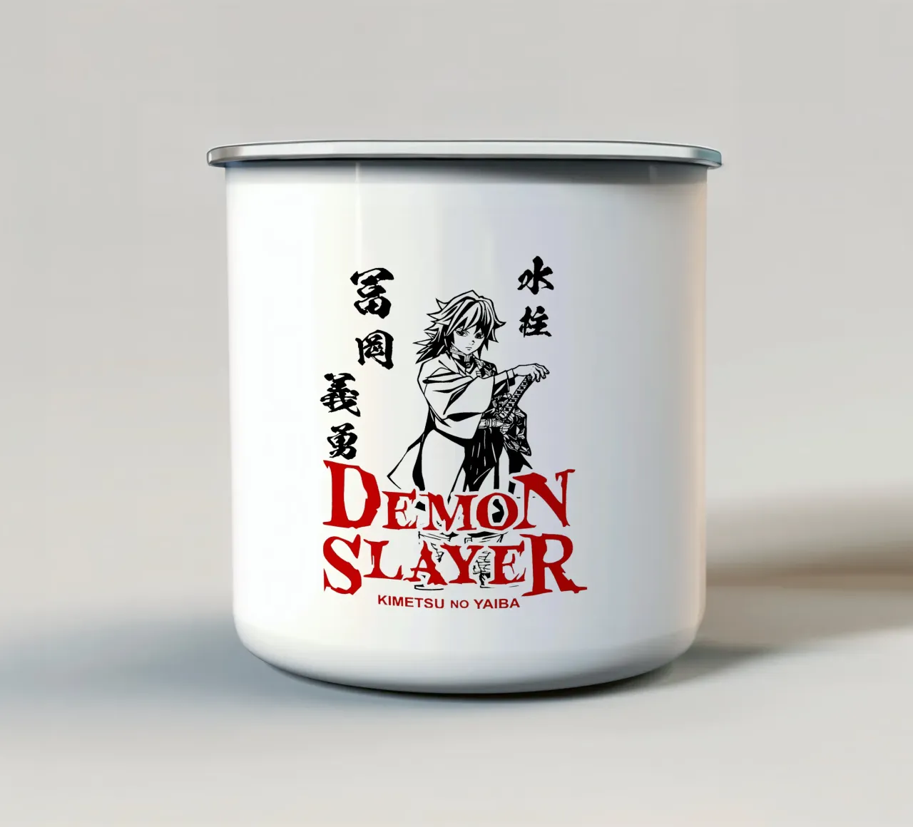 Sumiko Ammazzademoni tazza in smalto da https://www.juniqe.com/uk/shop/Henndraws