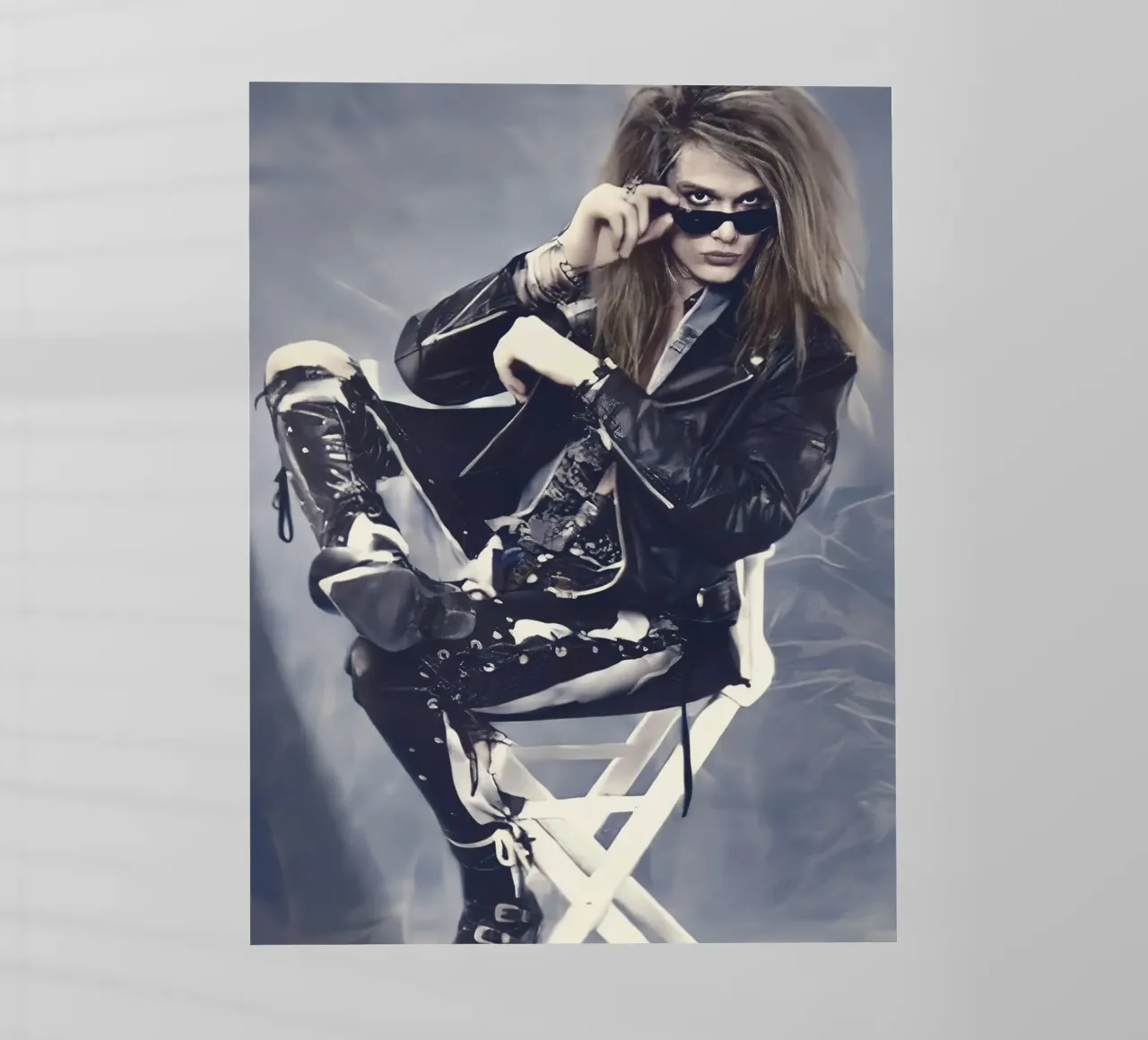 Sebastian Bach Skidrow pellicola backlit da Musadad Shop