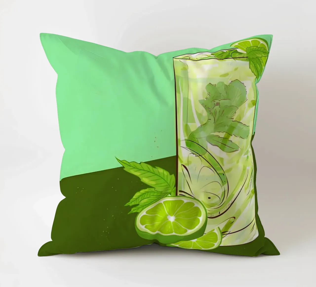 Mojito Avana Cuba 1940 cuscino da janetlynn