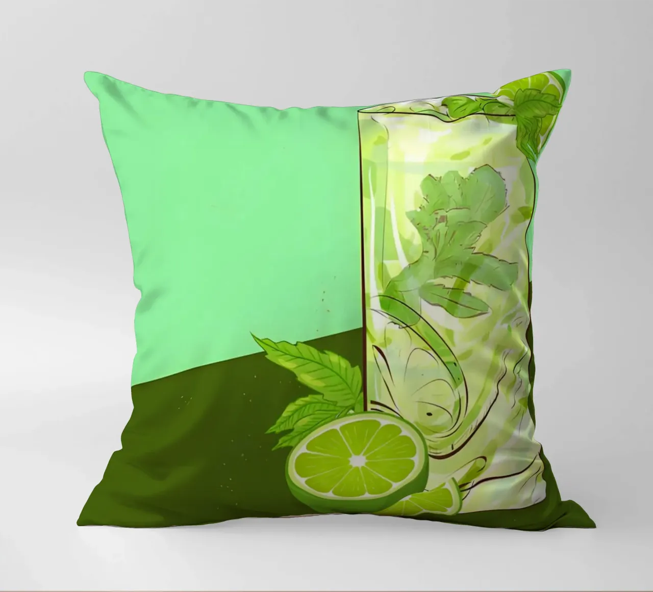 Mojito Avana Cuba 1940 cuscino da janetlynn